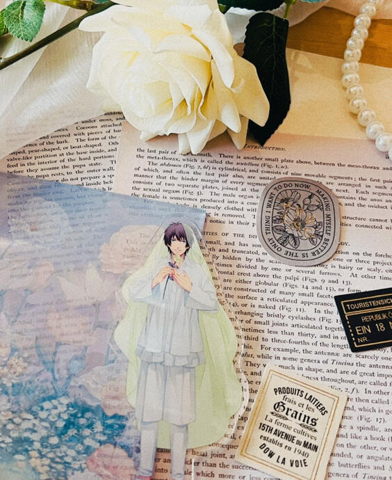 うたプリ × Floral Harmony 立牌